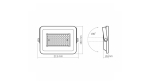 LED Floodligh 50W NW SMD IP65, White